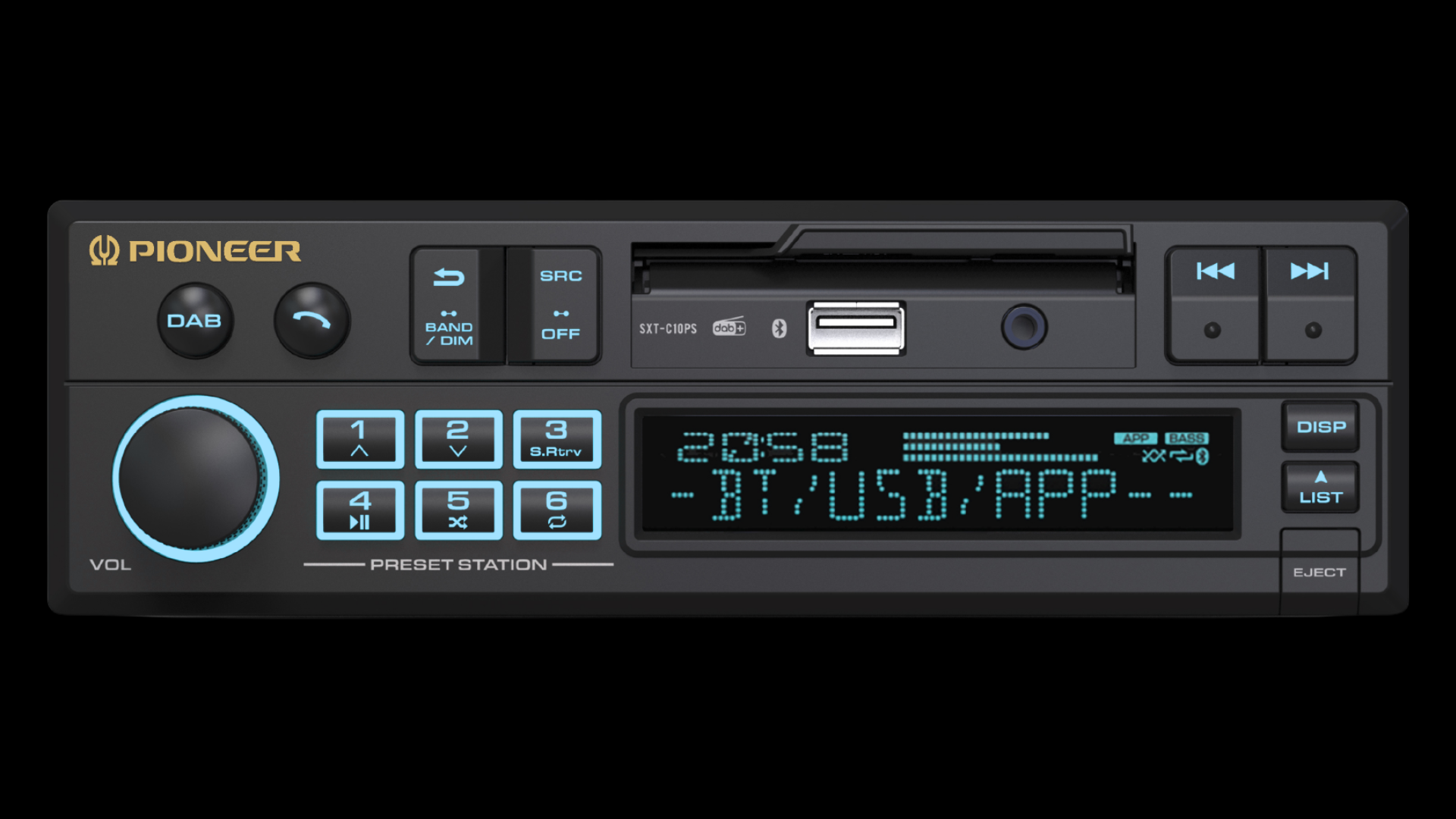 7. Pioneer SXT-C10PS_Blue_Flap